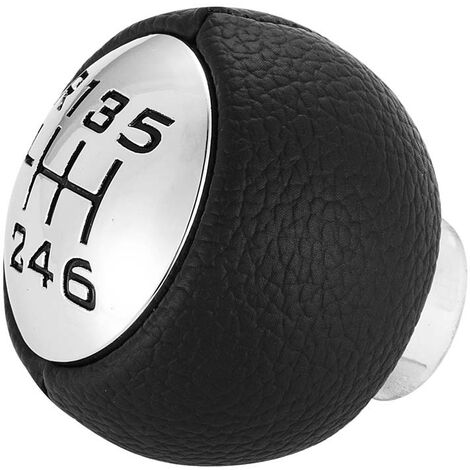 Pommeau Levier De Vitesse 6 Vitesses – Compatible Peugeot 307 308 3008 407 5008 807 & Citroën C3 C4 C8 – Design Sport & Ergonomique