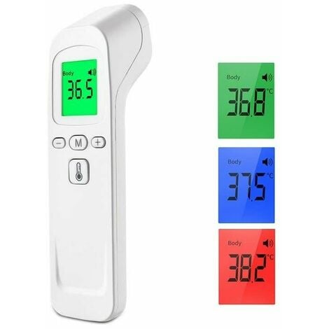 GABRIELLE Thermometre medical Frontal Infrarouge médicale Thermometre sans  Contact pour personne (Adulte Enfant bébé) et surface