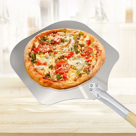 Pelle à pizza professionnelle en aluminium 35,5 x 30,5 cm