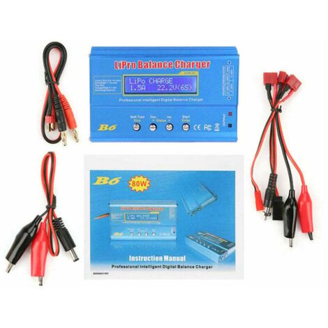 Nuevo Imax B6 80w Lipo Nimh Li-ion Ni-cd Bater a . | Envío gratis