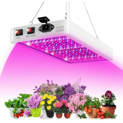 Hengda LED plante lampe plante lampe pour serre 15 W 225 LEDs Rouge Bleu  plein spectre plante lumière pour semis jardin fleurs jardin