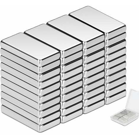 10pcs 5mm Square Cube Magnets Petits aimants en néodyme forts pour  réfrigérateur Aimants de bureau