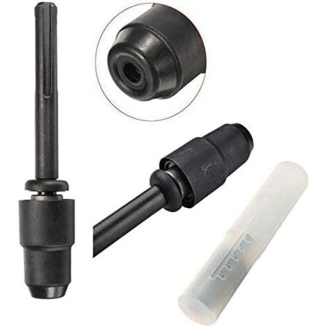 Adaptateur SDS Vers SDS Plus - Convertisseur Pour Forets - En Acier Chromé Vanadium - Compatible Toutes Perceuses SDS Max