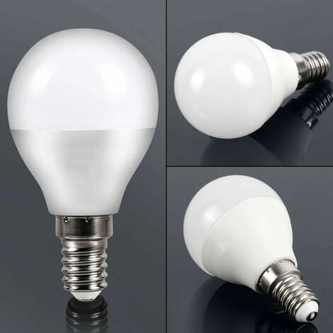 GABRIELLE Lot de 6 Ampoule LED E14 7W Équivalent 60W Incandescence 806lm,  Blanc Froid 6500K, Ampoule