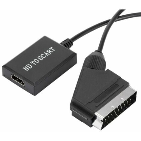 GABRIELLE Adaptateur Peritel HDMI, Convertisseur Péritel vers HDMI