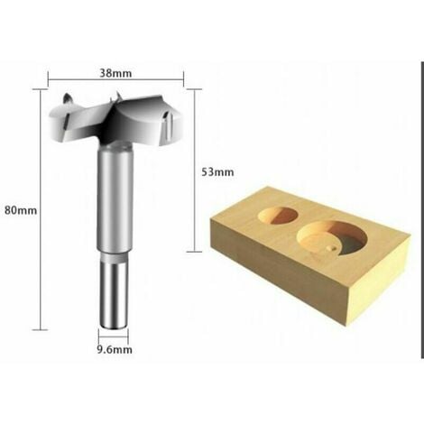 FISCH-TOOLS Foret hélicoïdal à bois en acier rapide type 013C D. 3