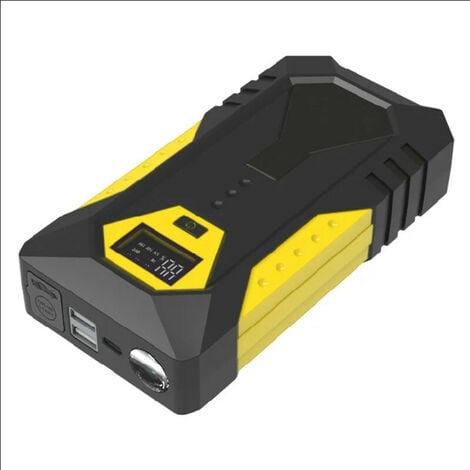 GABRIELLE demarreur batterie voitureBooster de batterie 800A 26800mAh Démarreur  d'urgence portable (essence 6.0 ou 5.0L diesel) Démarreur d'urgence de  voiture avec chargeur Clip de sécurité intelligen