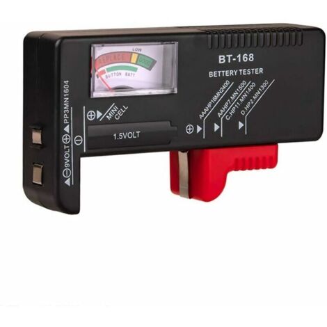 Lot De 3 Testeurs De Piles Bouton - Appareil Portable Pour Vérifier La Charge Des Piles Auditives Et Autres - Léger Avec écran LCD