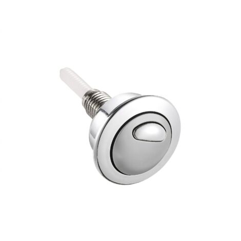Bouton Poussoir Double Chasse d'Eau Geberit (Chromé), accessoire de