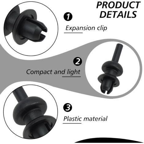 Remplacement Hayon Toit Clips De Garniture Intérieure Voiture - Lot De 30 Pièces - Compatible Citroën C4 Cactus - Référence 6991Z1