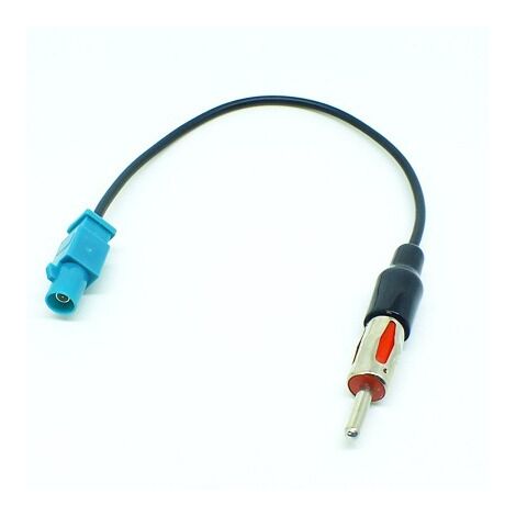 Antenne Radio FM Pour Voiture - Adaptateur Universel, Longueur 200mm, Noir (neuf)