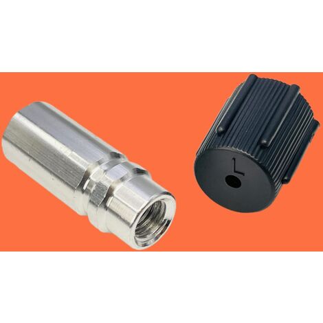 Kit De 10 Valves De Climatisation Pour Voiture - Cuivre Argenté, Taille 2.7 Cm, Neuf