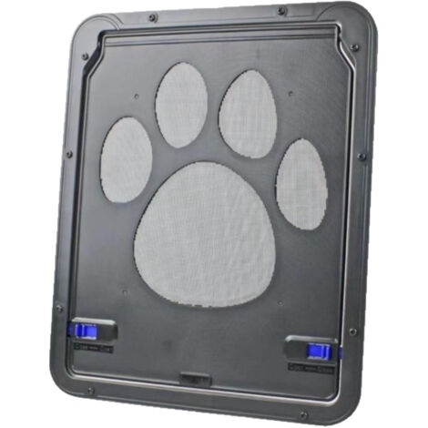 Porte Moustiquaire Pour Chat Et Chien - Ouverture à Rabat, Universelle, Facile à Installer Sur Portes Ou Fenêtres à Moustiquaire