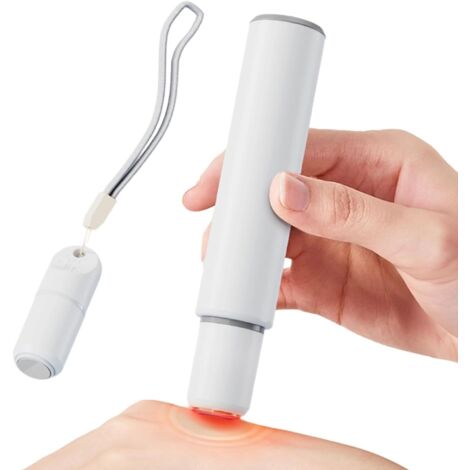 Stylo Chauffant Anti-Piqûres De Moustiques - Traitement Thermique Pour Démangeaisons & Gonflements - 3-6 Secondes - Blanc