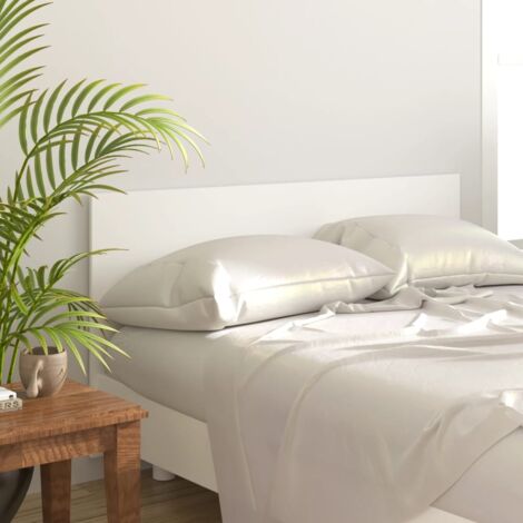 Cabecero de cama madera contrachapada blanco 160x1,5x80 cm