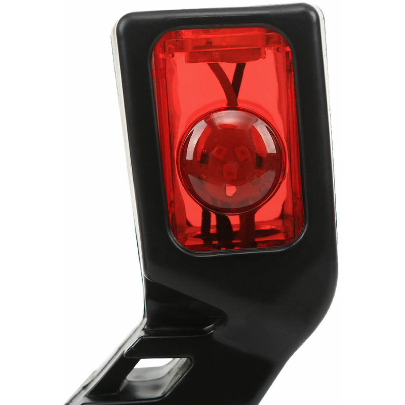 Feux Position Latérale LED Camion 12V/24V - Lot De 2 - Rouge/Blanc/Orange - Étanches