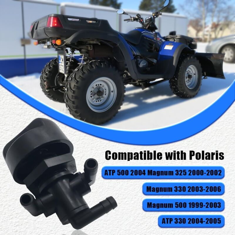 Robinet à Essence 3 Voies Pour Réservoir ATV - Compatible Sportsman 335 400 500 600 700 Et Autres