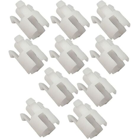 10 Clips Maître Cylindre Embrayage - Compatible Citroën C2/C3/C4/C5 Et Peugeot 307/308/408 - ABS