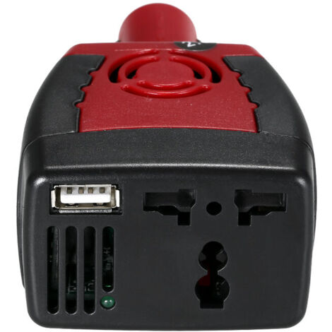 Convertisseur 12V Vers 220V Akozon 150W - Onde Sinusoïdale Modifiée - Pour Voiture, Camping