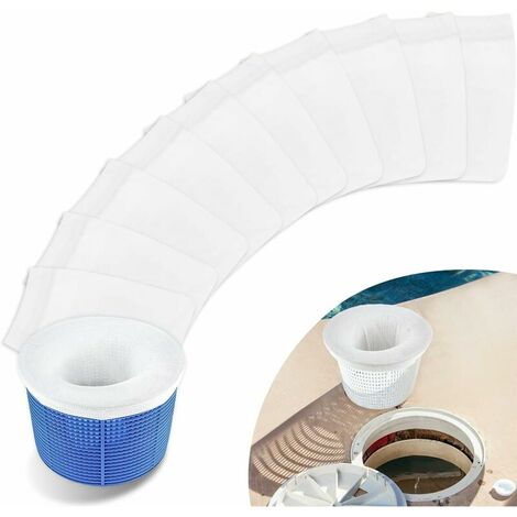 30 Pièces Pool Skimmer Socks, Chaussettes D'écumeur De Piscine Perfect Filter Savers Pour Panier De Skimmer De Filtre Doublure Decran En Maille Ultra Fine Pour Panier De Piscine 87063834
