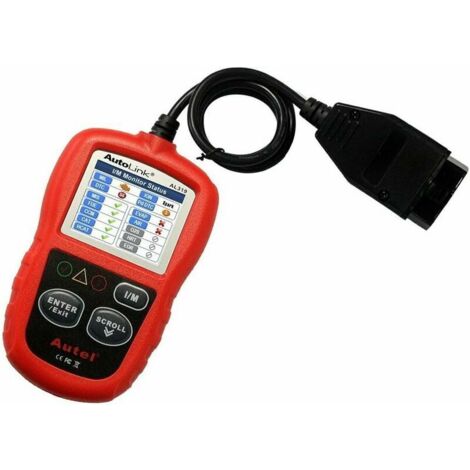 Scanner Auto OBD2 Autel AL319 - Lecture/Effacement Codes Erreur - Français - Pour Essence Et Diesel - Mise à Jour USB