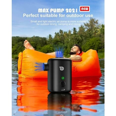 Pompe Gonflable Portable, Mini Pompe Gonflable, Pompe à Batterie  Rechargeable de 4000mAh (pour Les piscines pour Enfants), Mini Pompe à  Coussin d'air