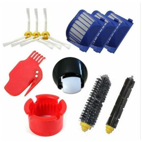 21-Piece Replacement Parts Kit For IRobot Roomba 692 694 & More – Includes Main Brushes, Side Brushes, Filters, Tools - View #7