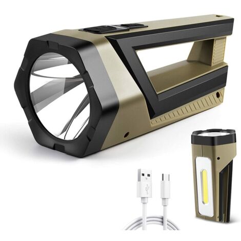 Lampe de camping rechargeable, 6 modes d'éclairage