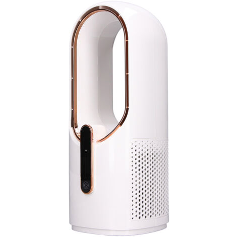 Ventilateur Sans Pales Avec Humidificateur | 6 Vitesses, Minuterie 6h, Commande Tactile - Pour Chambre, Bureau - 12