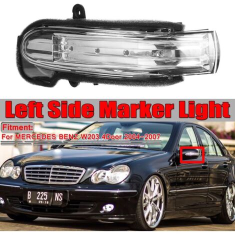 Clignotants Latéraux LED Pour Mercedes Classe A/B (W169, W245) 2004-2008 | Flèche Dynamique, Réf. 1698201121 | Lot De 2