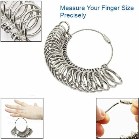 Baguier Bâton A-Z GB Mandrin / Bague En Acier Triblet Nylon Marteau