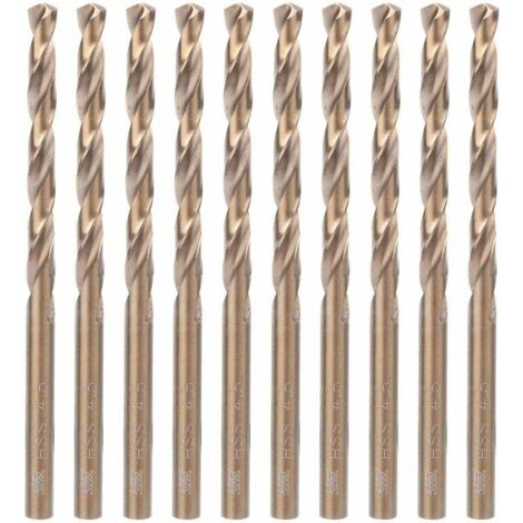 Cofud Foret Hélicoïdal Acier Rapide 7,5mm Diamètre - Longueur 200mm - Foret Pour Métal Bois Plastique Aluminium
