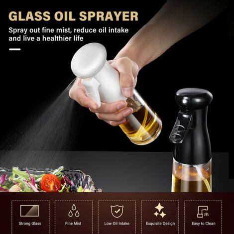 Spray Huilier Cuisine 240 ML Vaporisateur Huile D'olive Avec Gicleur D Reglable Pulverisateur Dhuile Olive Vinaigrier 90966699 Spray Huilier Cuisine 240 ML Vaporisateur Huile D'olive Avec Gicleur D Reglable Pulverisateur Dhuile Olive Vinaigrier 90966699