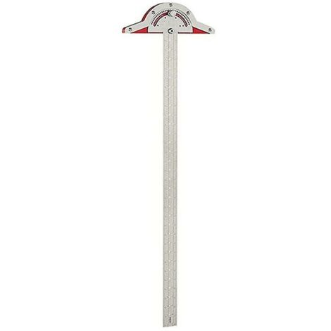 Outil De Mesure D'angle Pour Menuisiers - Rapporteur En T Coulissant En Acier Inox, Multi-angles