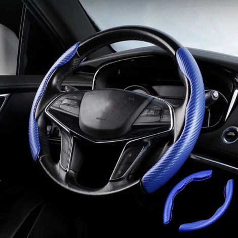 Housse Volant Carbone ABS Pour BMW Série 1/3/X1 - Style Sport