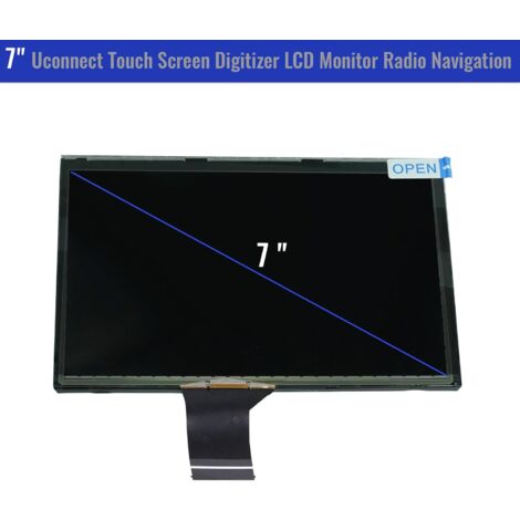 Display Touchscreen 7 Pollici Di Sostituzione Per UConnect - Compatibile Con TDO WXGA0700K00057 E V2, Anti-Riflesso