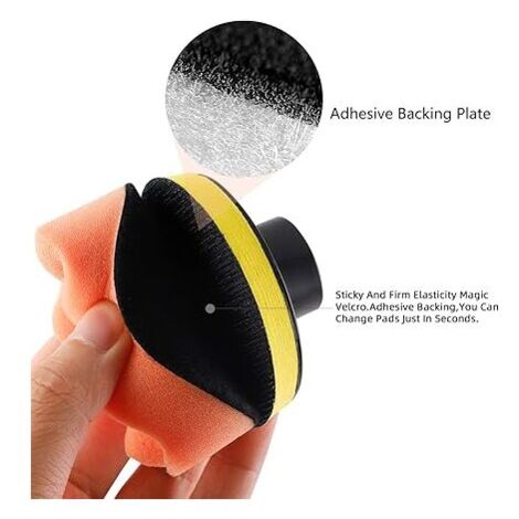 Kit De 3 Bonnettes De Polissage 250 Mm - Compatible Polisseuse 220-250 Mm, En Microfibre Douce Pour Voiture, Bois, Surfaces Sensibles