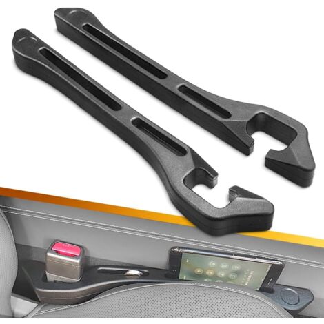 Paire De Coulisseaux De Siège Universels DUAL LOCK - Pour Sièges Sport Et Baquets - Ajustement Facile Et Sécurisé