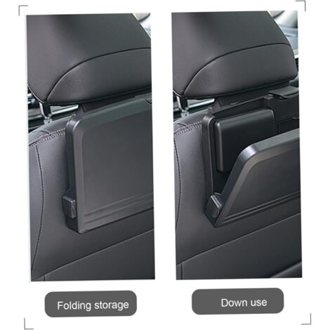 Table De Siège Arrière De Voiture – Plateau Réglable Et Pliable, Stable, Pour Manger, Travailler Ou Poser Ton Ordi Pendant Les Trajets.