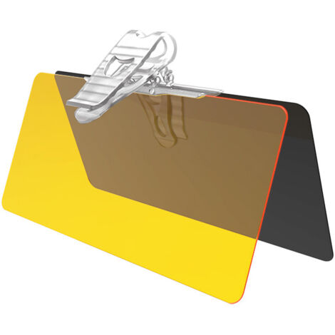 Pare-soleil Extension 2 En 1 Pour Voiture - Anti-reflets Jour Et Nuit - Dimensions 32x12x2 Cm