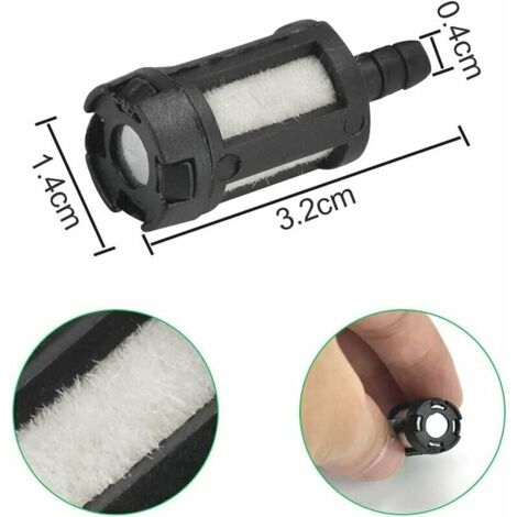 Kit 4 Tuyaux Durite Essence 1,2m - Différentes Tailles Pour Tondeuse, Débroussailleuse Et Moteurs
