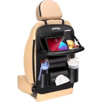 NEWFUN Table Voiture, Tablette Voiture Siege Arriere, Bureau Avec Porte