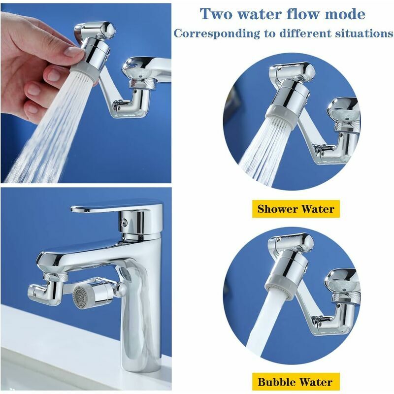 1pc 2 Flow Aérateur de robinet de salle de bain Aérateur de - Temu