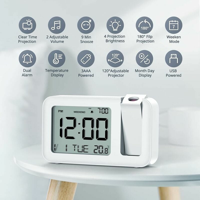 Thermomètre Numérique Pour Four, Rotation De 180 Pouces, Pour