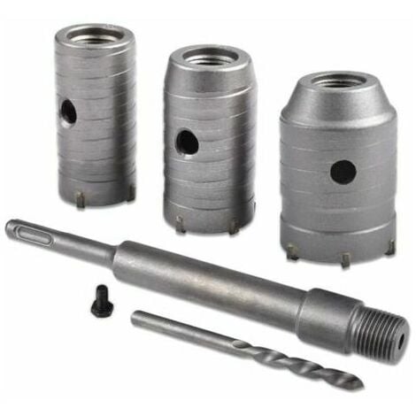 Scie à Cloche Trépan Béton avec Adaptateur SDS Plus 110 mm, Pour Brique  Béton Ciment Pierre (