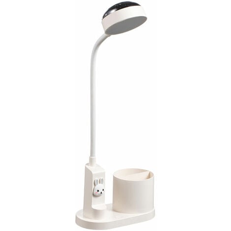 1pc Lampe De Table Rechargeable, Lampe De Chevet À Intensité