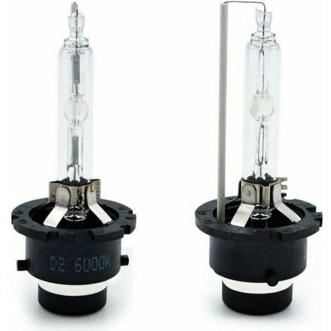 Lot De 2 Ampoules Xénon D2R 35W HID - Blanc Bleuté, Compatible Nombreuses Marques Auto