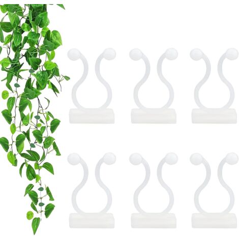 Marsui Lot De 40 Crochets Pour Lumières De Noël En Plastique Résistant Aux Intempéries Pour Gouttière De Noël - Crochets De Clôture De Vacances Pour