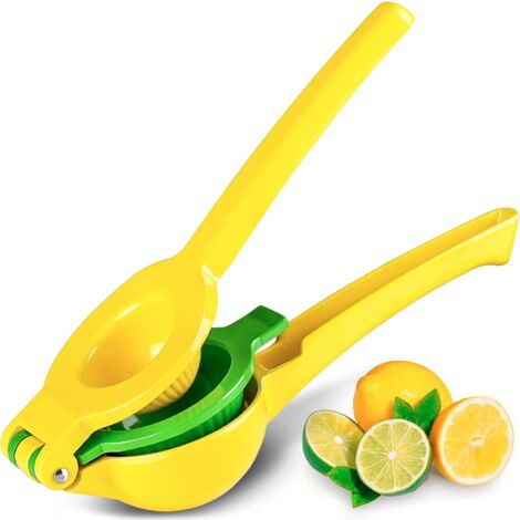 BEBUSINGOTO Presse-citron 2 en 1 en métal de qualité supérieure