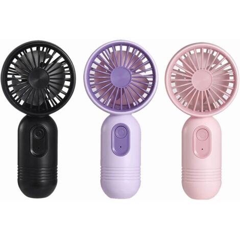 Ventilateur De Taille Portable DriveNova - 10000 MAh, 5 Vitesses, Rechargeable, Avec Pince Et Lumière LED (vert)